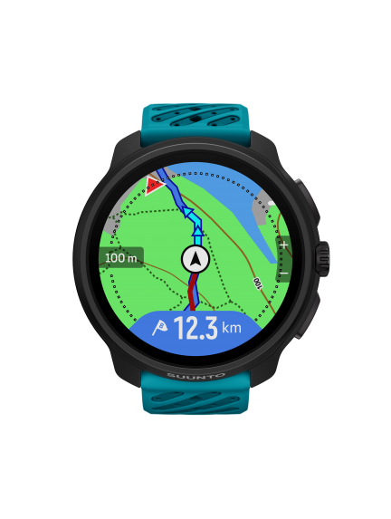 SUUNTO RACE 2 WAVE BLUE sportinis laikrodis